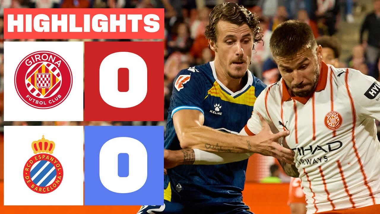 #ไฮไลท์ฟุตบอล [ คิโรน่า 0 - 0 เอสปันญ่อล ] ลาลีก้า สเปน 2025/27.9.68