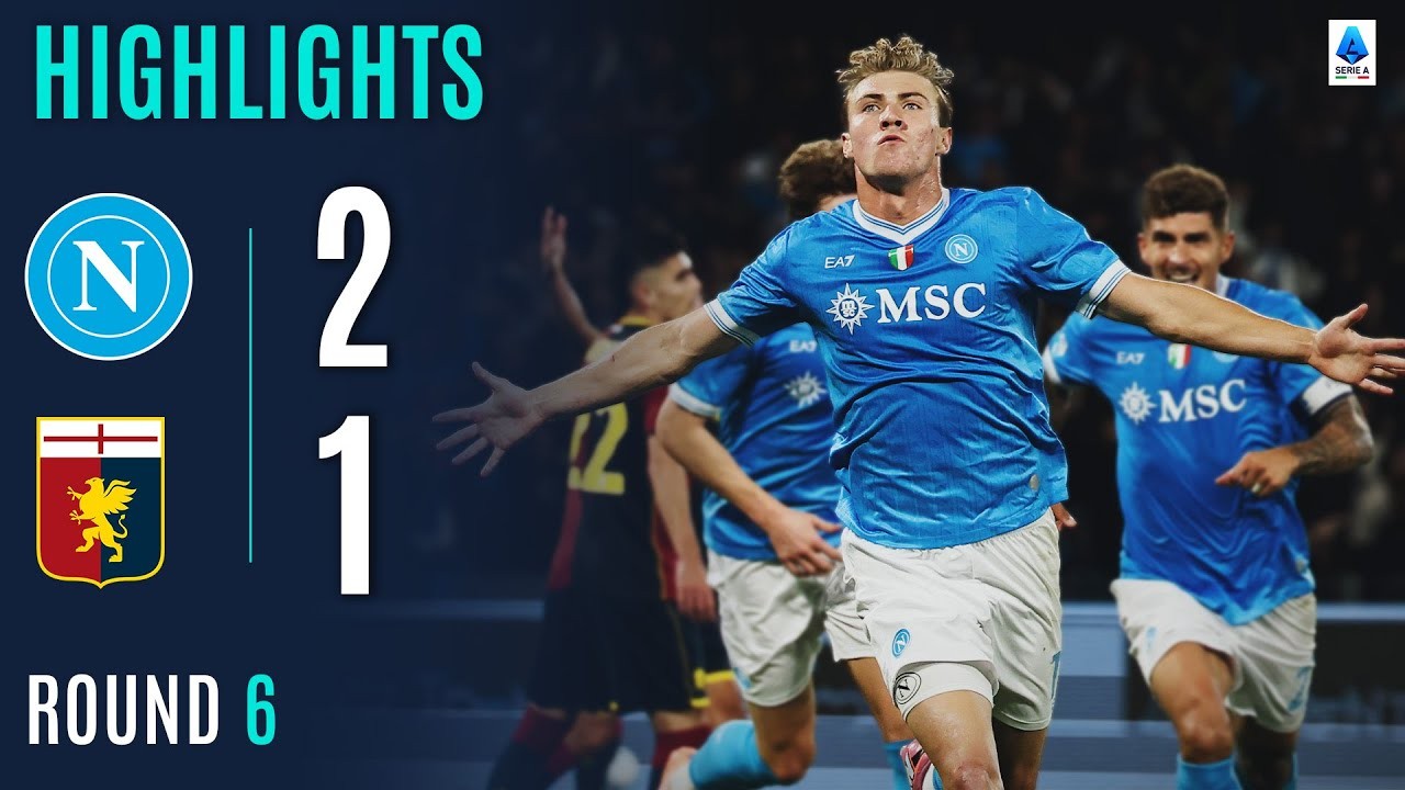 #ไฮไลท์ฟุตบอล [ นาโปลี 2 - 1 เจนัว ] กัลโช่ เซเรียอา อิตาลี 2025/6.10.68