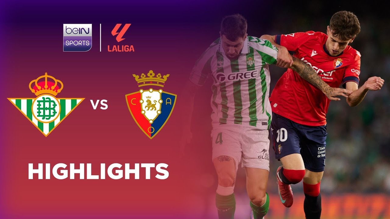 #ไฮไลท์ฟุตบอล [ เรอัล เบติส 1 - 1 โอซาซูน่า ] ลาลีก้า สเปน 2025/12.5.68