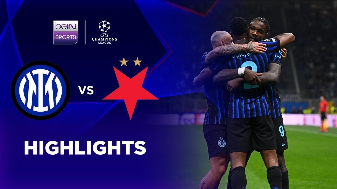 #ไฮไลท์ฟุตบอล [ อินเตอร์ มิลาน 3 - 0 สลาเวีย ปราก ] ยูฟ่า แชมเปี้ยนส์ ลีก 2025/1.10.68