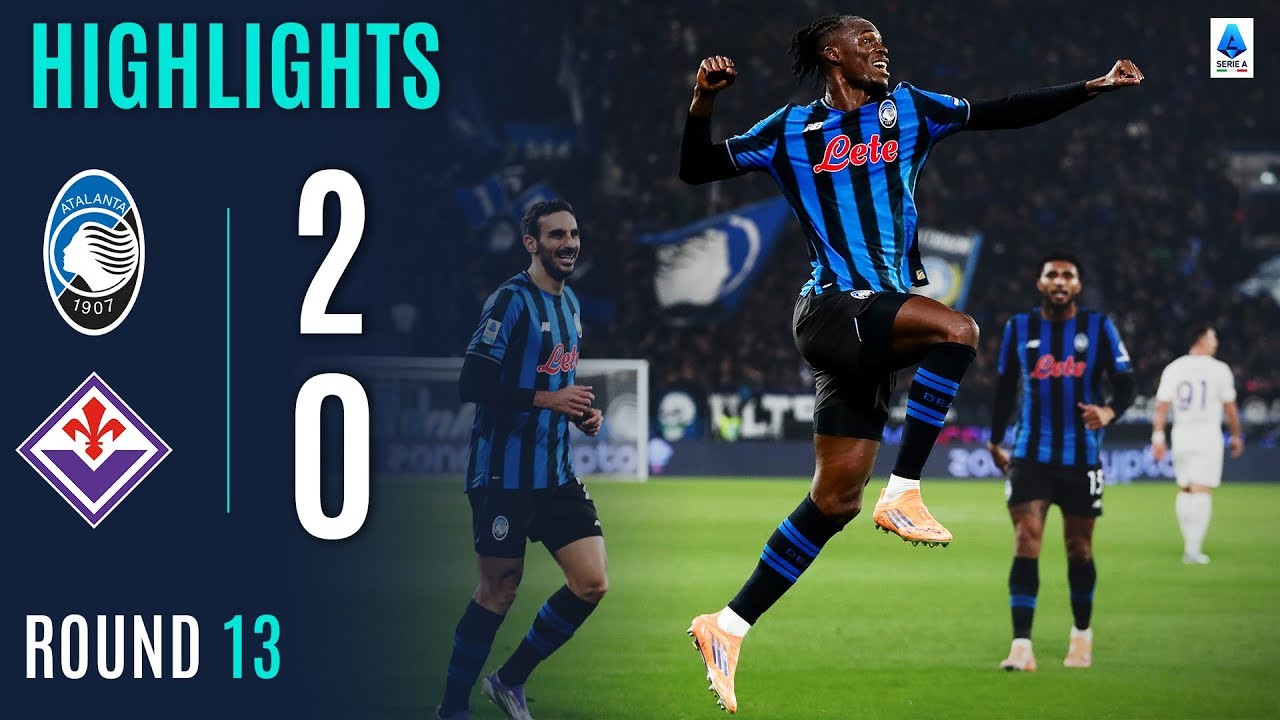 #ไฮไลท์ฟุตบอล [ อตาลันต้า 2 - 0 ฟิออเรนติน่า ] กัลโช่ เซเรียอา อิตาลี 2025/1.12.68