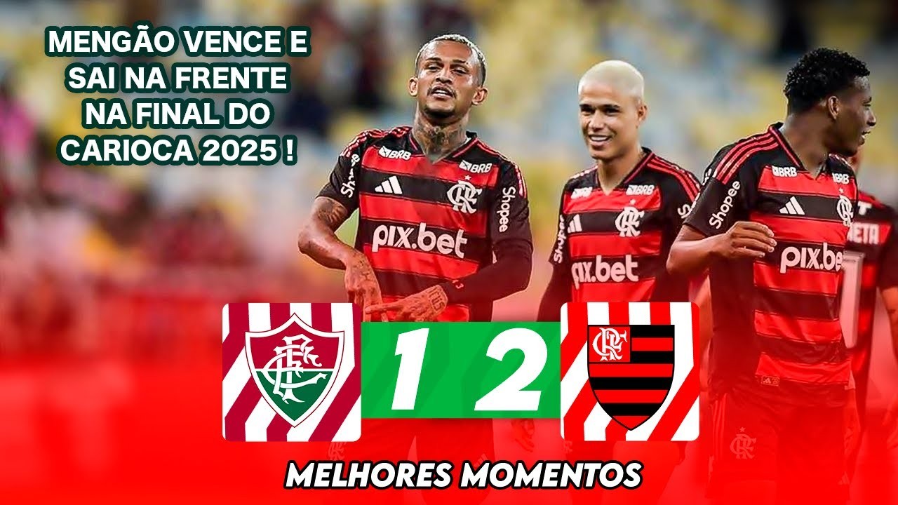 #ไฮไลท์ฟุตบอล [ ฟลูมิเนนเซ่ 1 - 2 ฟลาเมงโก้ ] บราซิล คาริโอก้า 2025/13.3.68