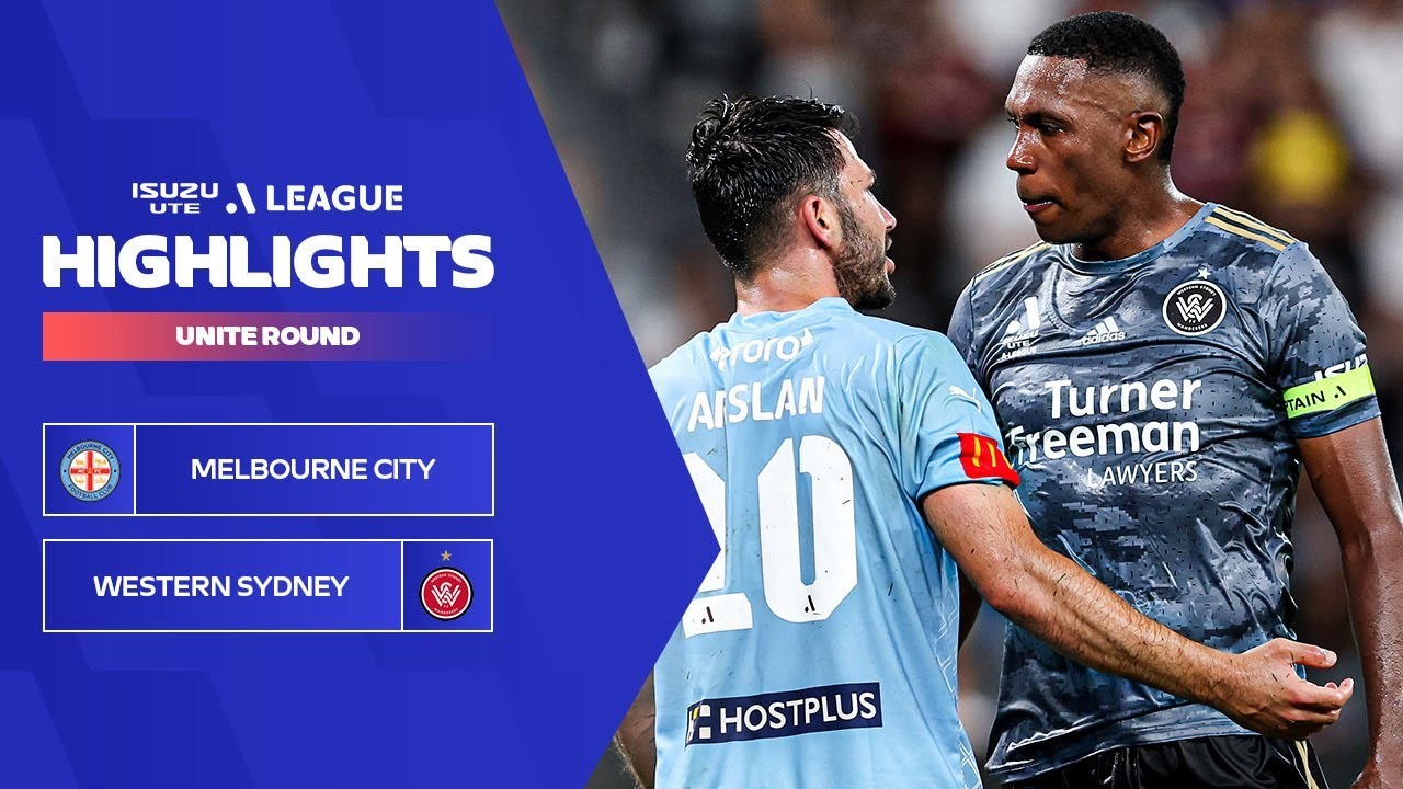 #ไฮไลท์ฟุตบอล [ เมลเบิร์น ซิตี้ 0 - 1 เวสต์เทิร์น ซิดนีย์ วันเดอร์เรอร์ ] เอลีก ออสเตรเลีย 2024/13.1.67