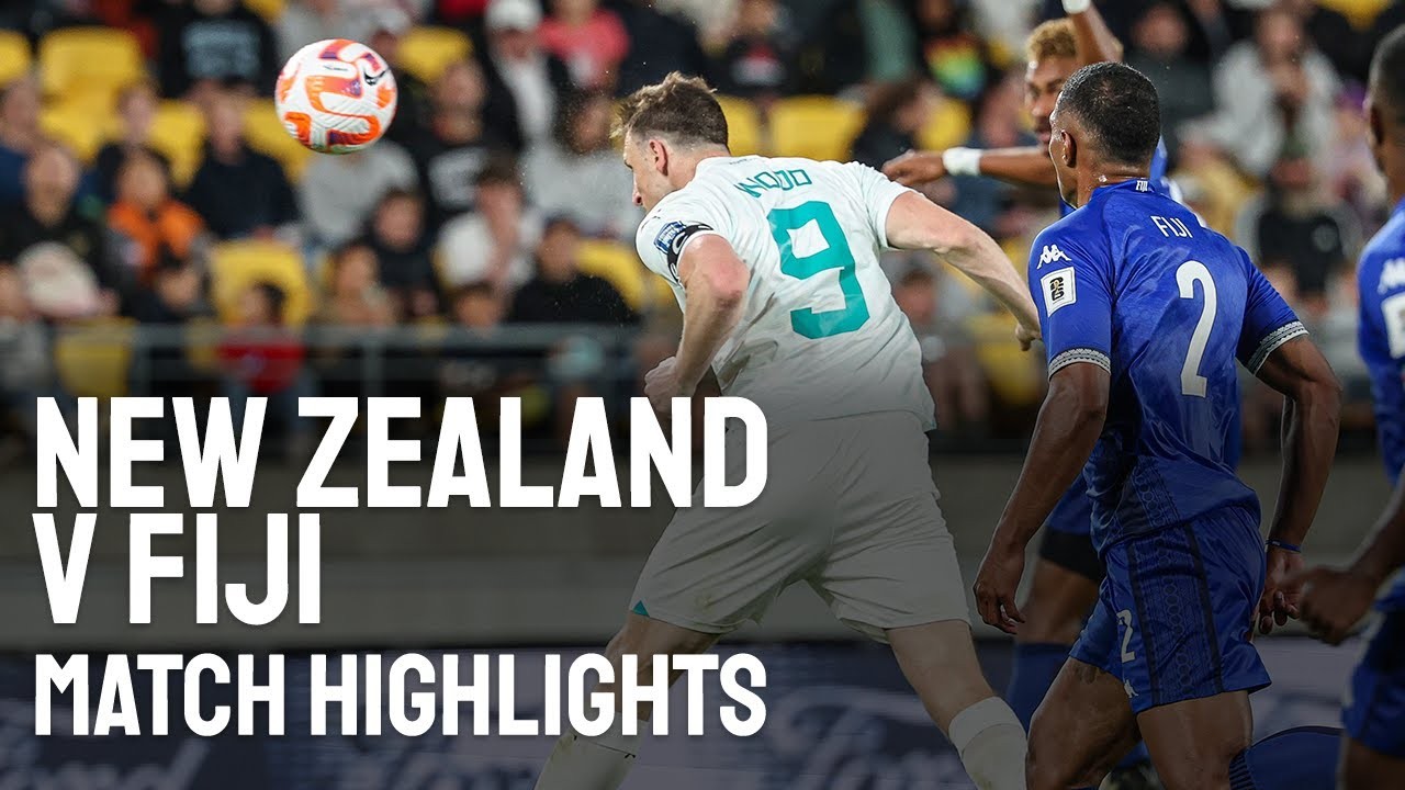 #ไฮไลท์ฟุตบอล [ นิวซีแลนด์ 7 - 0 ฟิจิ ] ฟุตบอลโลก รอบคัดเลือก โซนโอเชียเนีย 2025/22.3.68