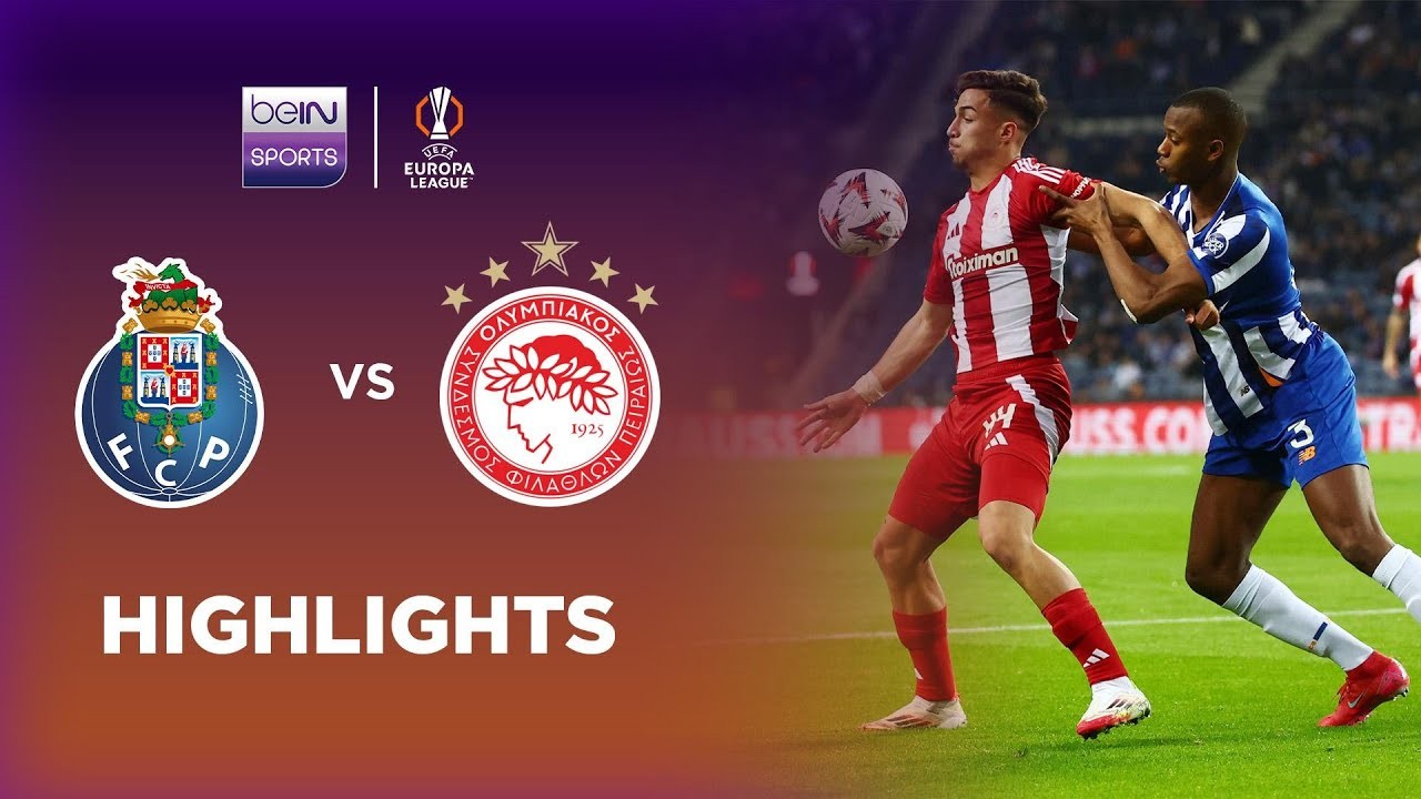 #ไฮไลท์ฟุตบอล [ เอฟซี ปอร์โต้ 0 - 1 โอลิมเปียกอส ] ยูฟ่า ยูโรป้าลีก (รอบแบ่งกลุ่ม) 2025/24.1.68