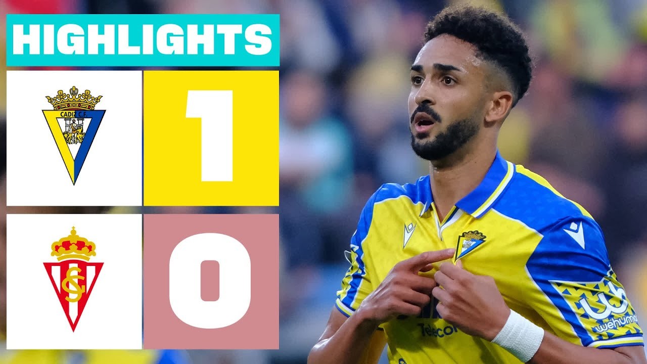 #ไฮไลท์ฟุตบอล [ กาดิซ 1 - 0 สปอร์ติ้ง กิฆอน ] อเดลันเต้ สเปน 2025/26.4.68