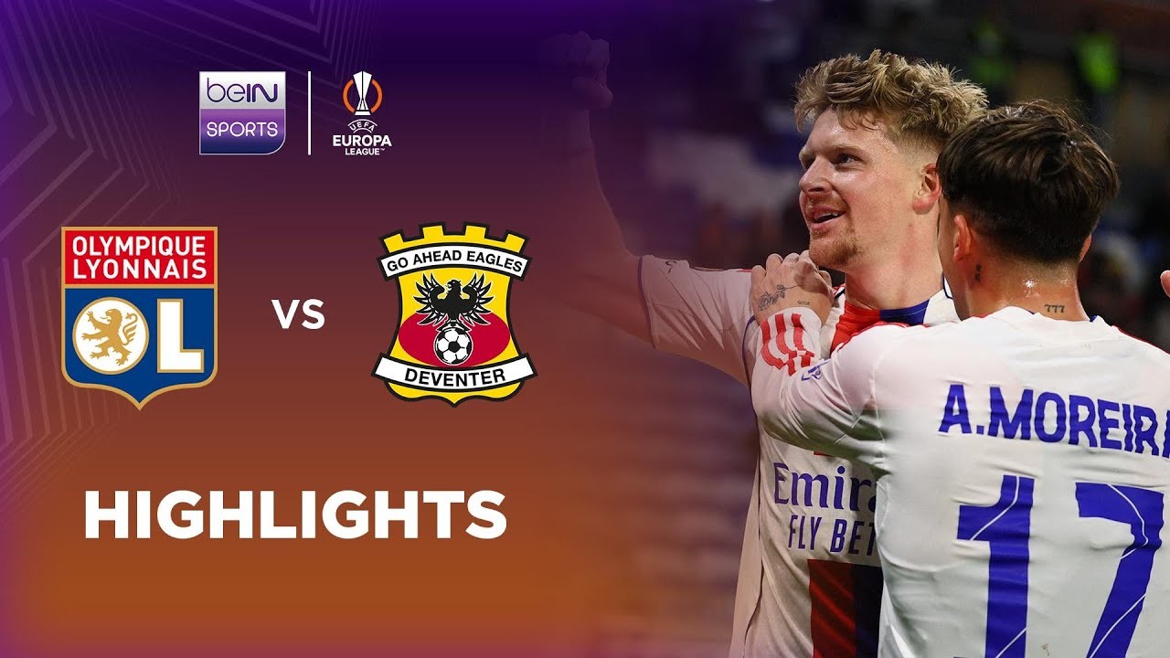 #ไฮไลท์ฟุตบอล [ โอลิมปิก ลียง 2 - 1 โก อเฮด อีเกิ้ลส์ ] ยูฟ่า ยูโรป้า ลีก 2025/12.12.68