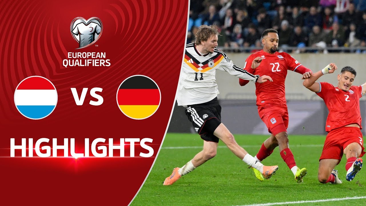 #ไฮไลท์ฟุตบอล [ ลักเซมเบิร์ก 0 - 2 เยอรมัน ] ฟุตบอลโลก รอบคัดเลือก โซนยุโรป 2025/15.11.68