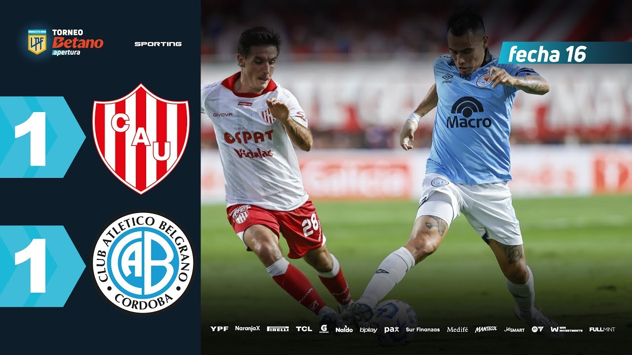 #ไฮไลท์ฟุตบอล [ ยูเนี่ยน ซานตา เฟ่ 1 - 1 เบลกราโน่ ] อาร์เจนติน่า พรีเมียร์ ดิวิชั่น 2025/3.5.68