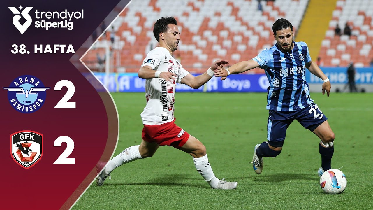 #ไฮไลท์ฟุตบอล [ อดาน่า เดมิร์สปอร์ 2 - 2 กาเซียนเท็ป ] ตุรกี ซุปเปอร์ลีก 2025/1.6.68