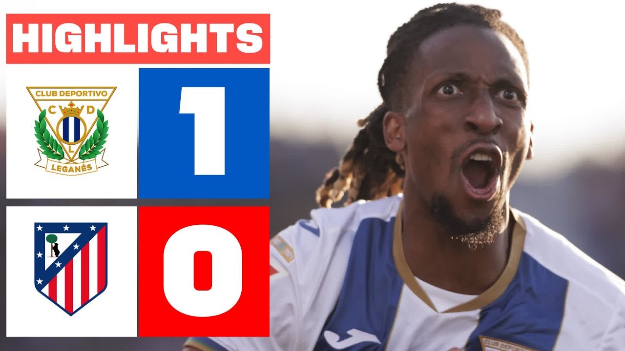 #ไฮไลท์ฟุตบอล [ เลกาเนส 1 - 0 แอตเลติโก้ มาดริด ] ลาลีก้า สเปน 2025/19.1.68