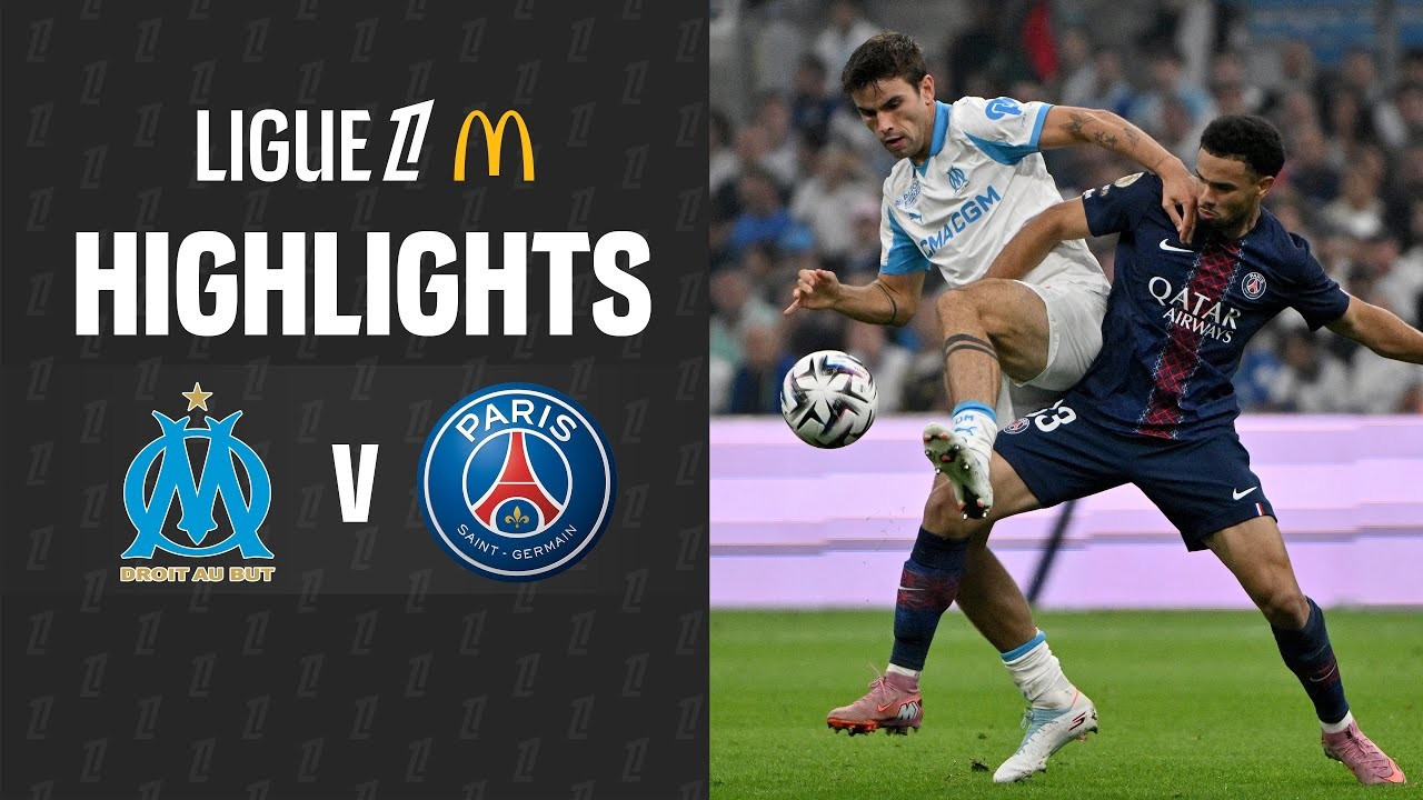 #ไฮไลท์ฟุตบอล [ โอลิมปิก มาร์กเซย 1 - 0 ปารีส แซงต์ แชร์กแมง ] ลีกเอิง ฝรั่งเศส 2025/23.9.68