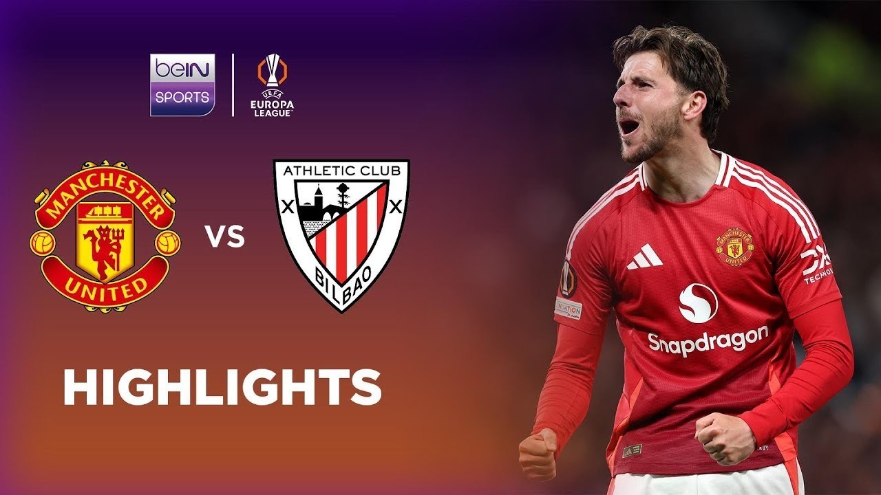#ไฮไลท์ฟุตบอล [ แมนเชสเตอร์ ยูไนเต็ด 4 - 1 แอธเลติก บิลเบา ] ยูฟ่า ยูโรป้า ลีก (รอบรองชนะเลิศ)นัดสอง 2025/9.5.68