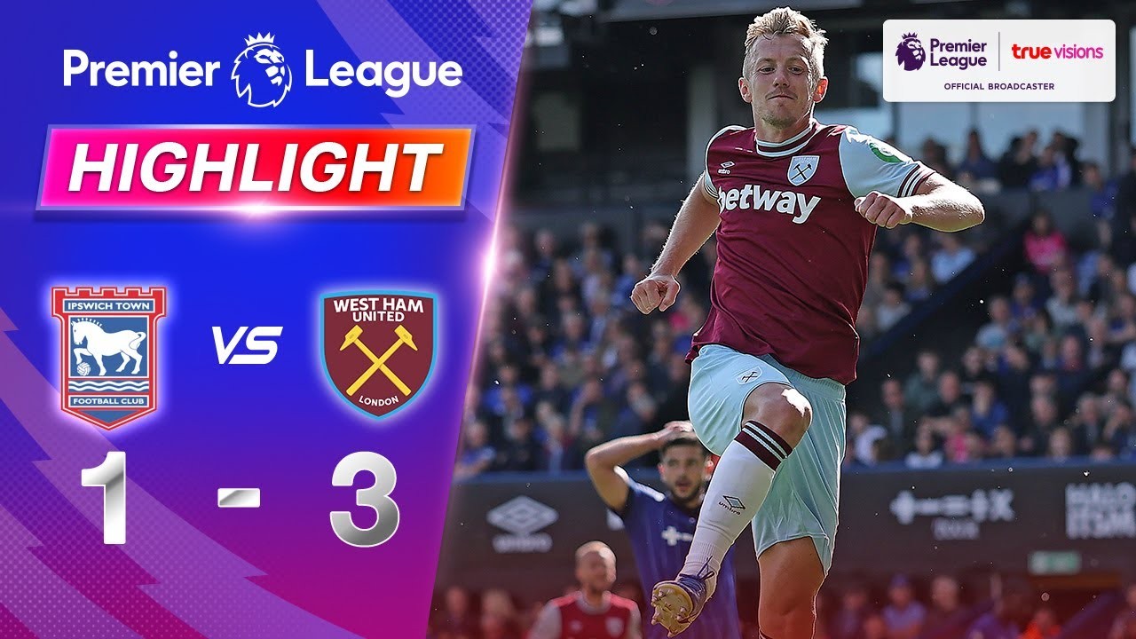 #ไฮไลท์ฟุตบอล [ อิปสวิช ทาวน์ 1 - 3 เวสต์แฮม ยูไนเต็ด ] พรีเมียร์ลีก อังกฤษ 2025/26.5.68