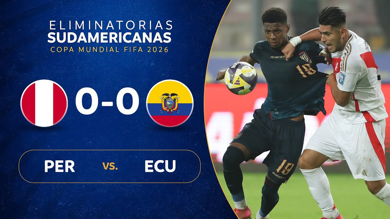 #ไฮไลท์ฟุตบอล [ เปรู 0 - 0 เอกวาดอร์ ] ฟุตบอลโลก รอบคัดเลือก โซนอเมริกาใต้ 2025/11.6.68