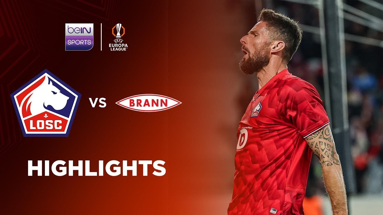 #ไฮไลท์ฟุตบอล [ ลีลล์ 2 - 1 เอสเค บรานน์ ] ยูฟ่า ยูโรป้า ลีก 2025/26.9.68