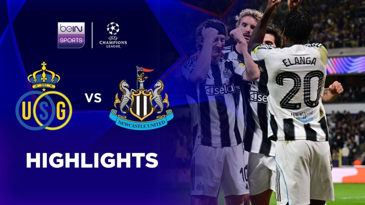 #ไฮไลท์ฟุตบอล [ แซงต์ กิลลุส 0 - 4 นิวคาสเซิ่ล ยูไนเต็ด ] ยูฟ่า แชมเปี้ยนส์ ลีก 2025/2.10.68