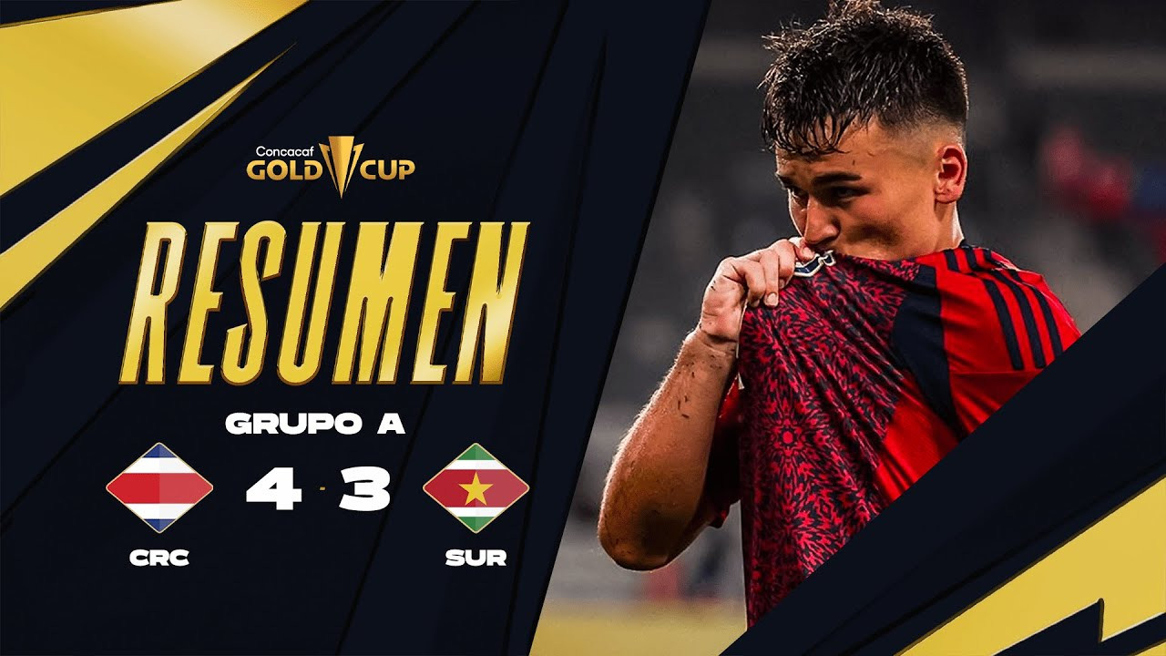 #ไฮไลท์ฟุตบอล [ คอสตาริก้า 4 - 3 ซูรินาเม ] คอนคาเคฟ โกลด์ คัพ 2025/16.6.68