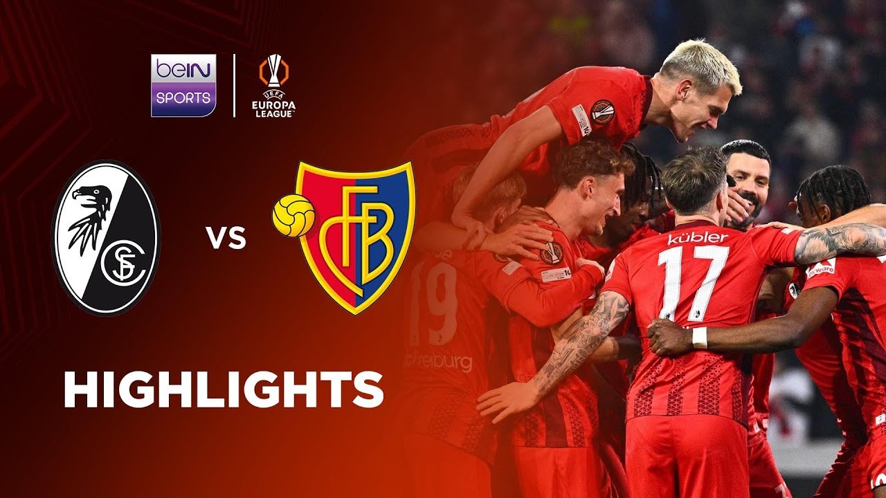 #ไฮไลท์ฟุตบอล [ ไฟร์บวร์ก 2 - 1 บาเซิ่ล ] ยูฟ่า ยูโรป้า ลีก 2025/25.9.68