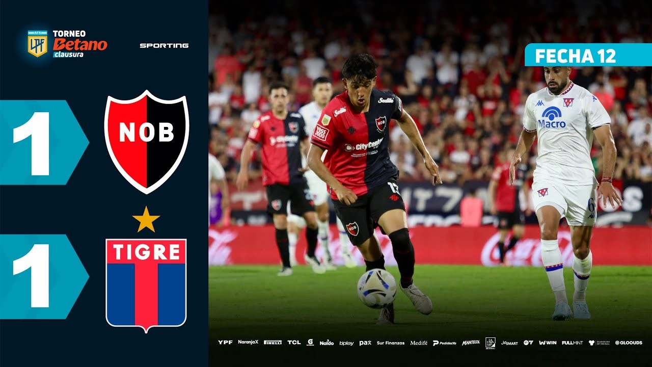 #ไฮไลท์ฟุตบอล [ นีเวลล์ โอลด์ บอยส์ 1 - 1 ติเกร ] อาร์เจนติน่า พรีเมียร์ ดิวิชั่น 2025/11.10.68