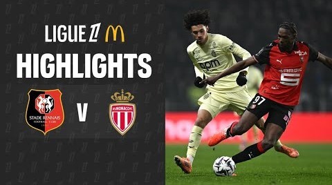 #ไฮไลท์ฟุตบอล [ แรนส์ 4 - 1 โมนาโก ] ลีกเอิง ฝรั่งเศส 2025/23.11.68