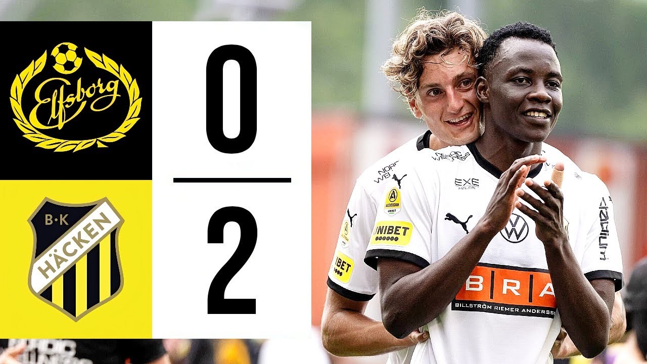 #ไฮไลท์ฟุตบอล [ เอล์ฟส์บอร์ก 0 - 2 ฮัคเค่น ] สวีเดน ออลสเวนส์คาน 2025/7.7.68